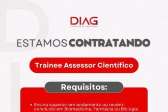 Vaga para Trainee Assessor Científico