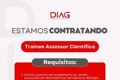 Vaga para Trainee Assessor Científico