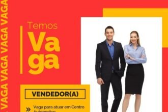 Vaga para Vendedor(a)