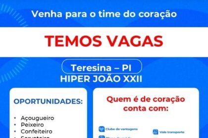 Diversas vagas
