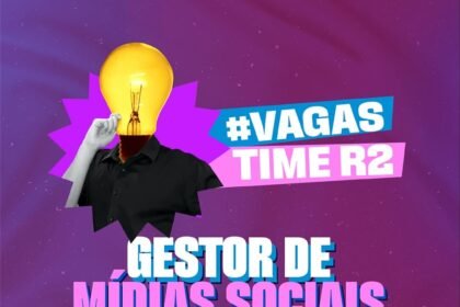Vaga para Gestor de Mídias Sociais em Homeoffice