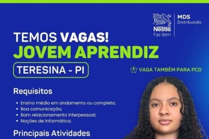 Vaga para Jovem Aprendiz