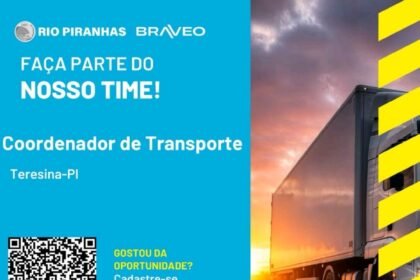 Vaga para Coordenador de Transporte