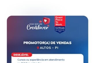 Vaga de emprego para Promotor(a) de Vendas em Altos
