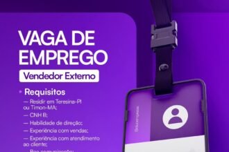 Vaga de emprego para Vendedor Externo