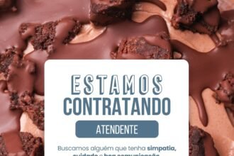 Vaga de emprego para Atendente