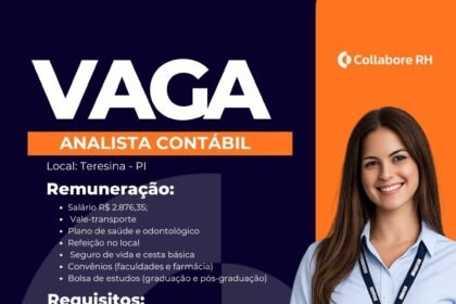 Vaga de emprego para Analista Contábil