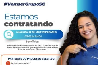 Vaga de emprego para Analista de RH JR