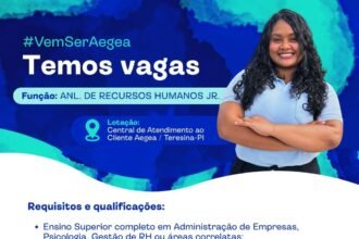 Vaga de emprego para Analista de RH Jr.