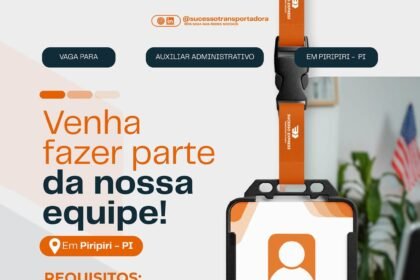 Vaga de emprego para Auxiliar Administrativo