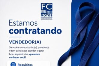 Vaga de emprego para Vendedor(a)