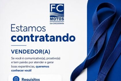 Vaga de emprego para Vendedor(a)