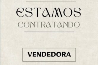 Vaga de emprego para Vendedora