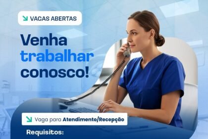 Vaga de emprego para Atendimento/Recepção em Teresina