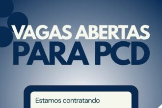 Vaga de emprego para PCD