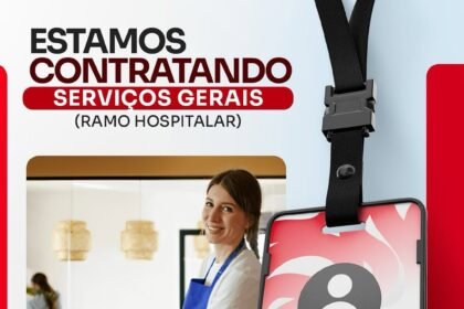Vaga de emprego para Serviços Gerais