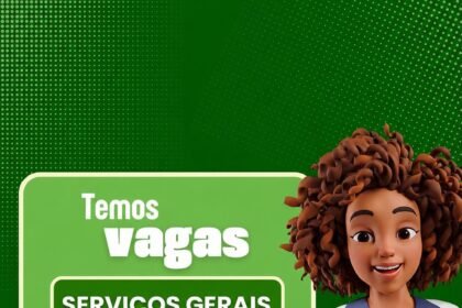 Vaga de emprego para Serviços Gerais